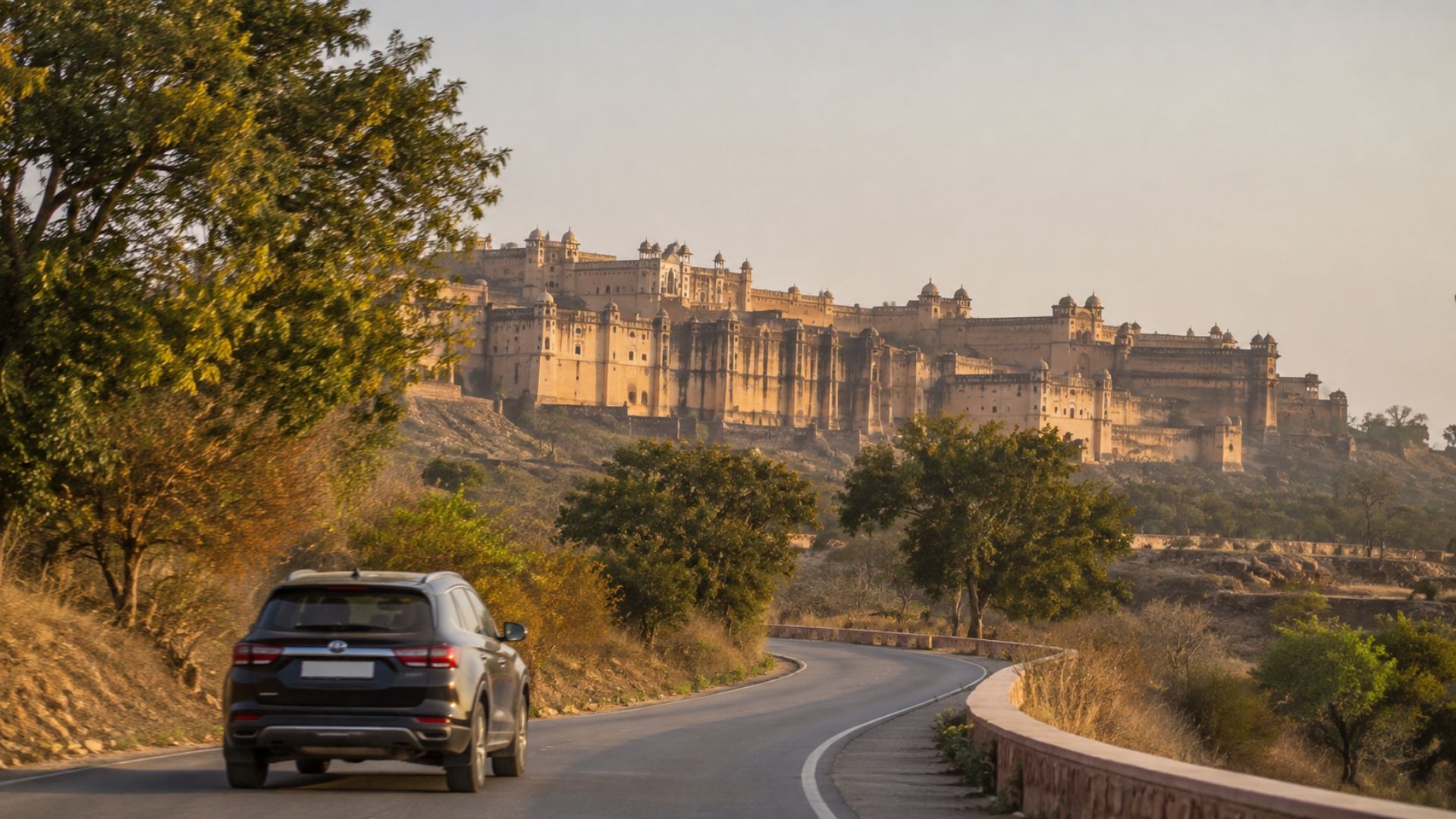 Voyage privé par la route entre différentes destinations en Inde
